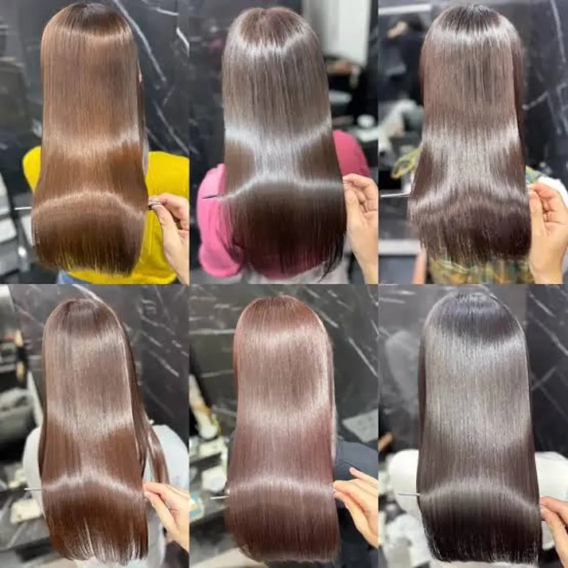 ロング 縮毛矯正メンズパーマ 髪質改善特化のヘアスタイル