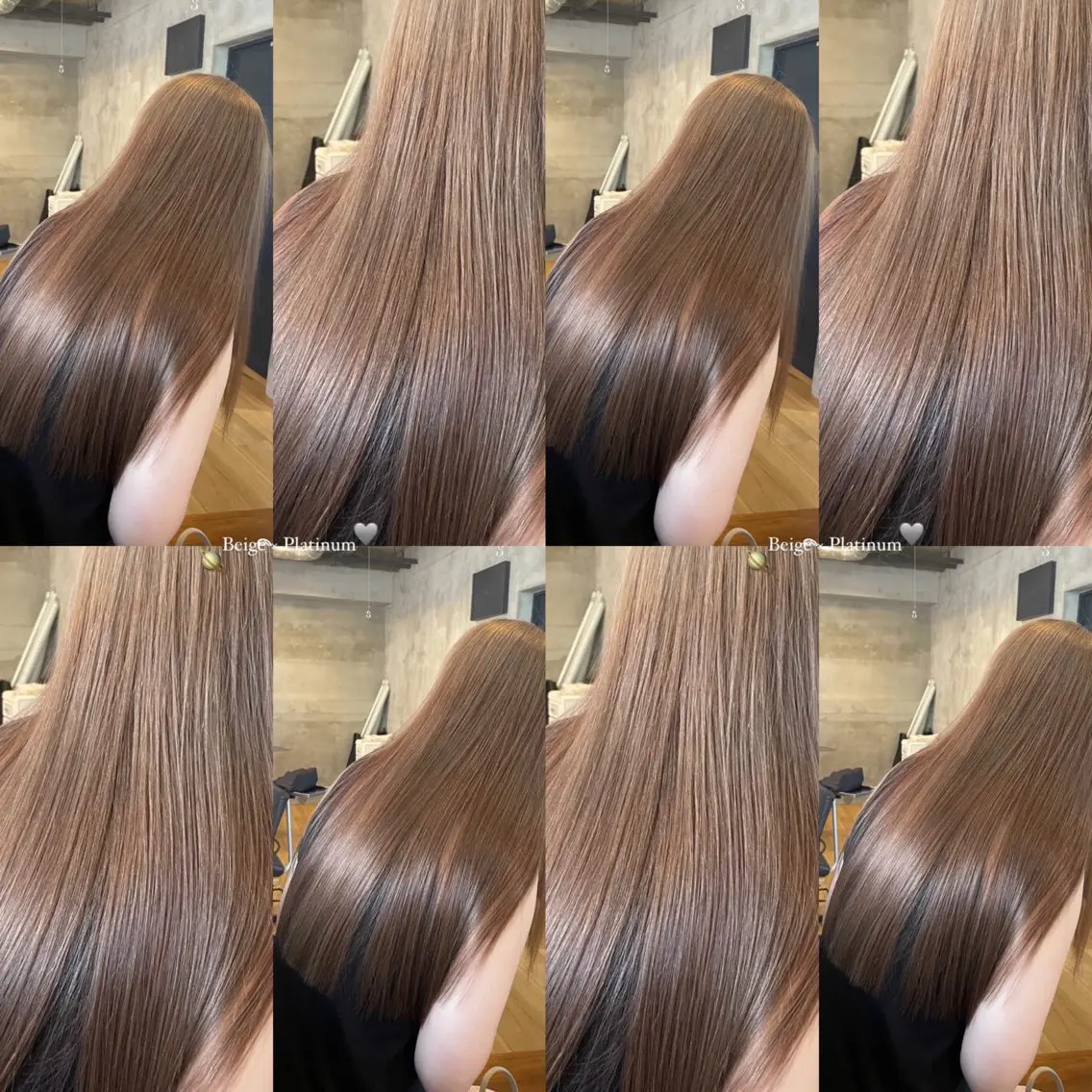 ロング カラー ヘアカラー トリートメント Koko . 【高円寺】のヘアスタイル