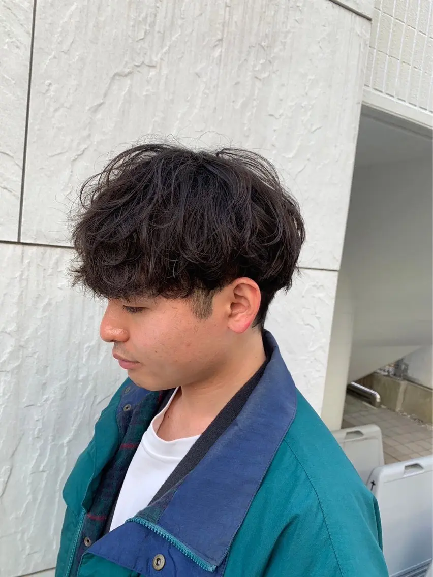 パーマ メンズ カット パーマ パーマ支持率No.1 ❤️🔥安成弾のヘアスタイル