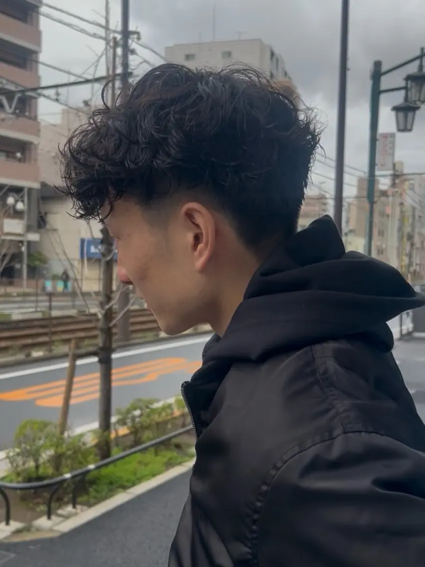 パーマ メンズ FoRestFAM 愛のヘアスタイル