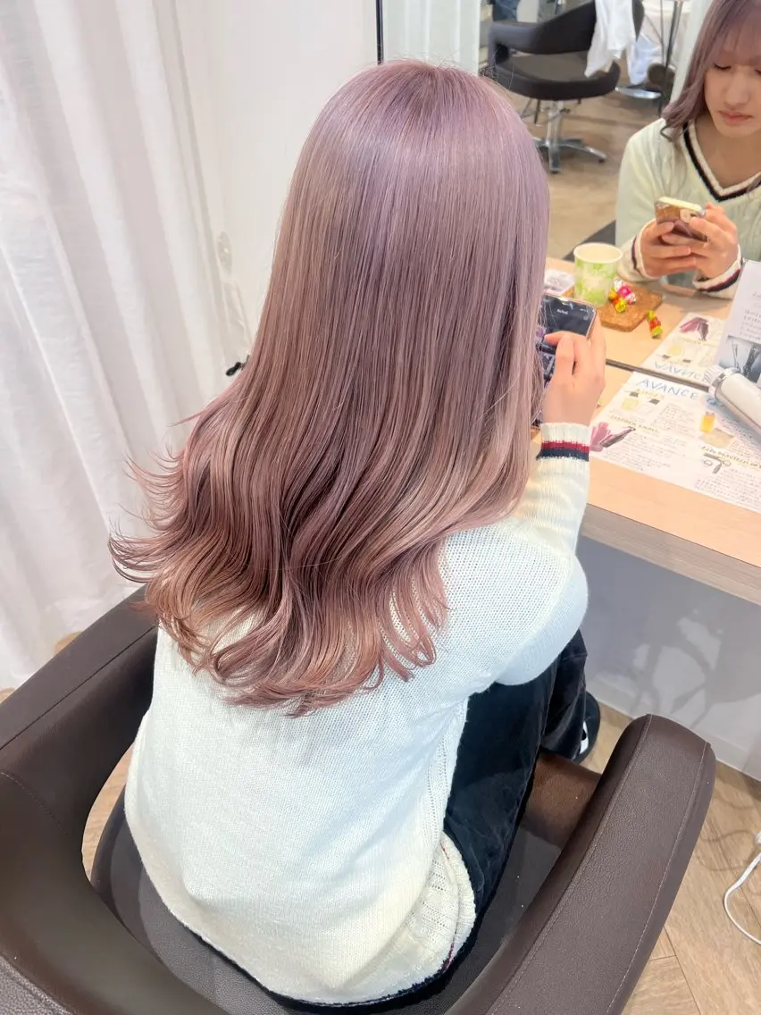 セミロング 【似合わせ】 藤原 拓徒のヘアスタイル
