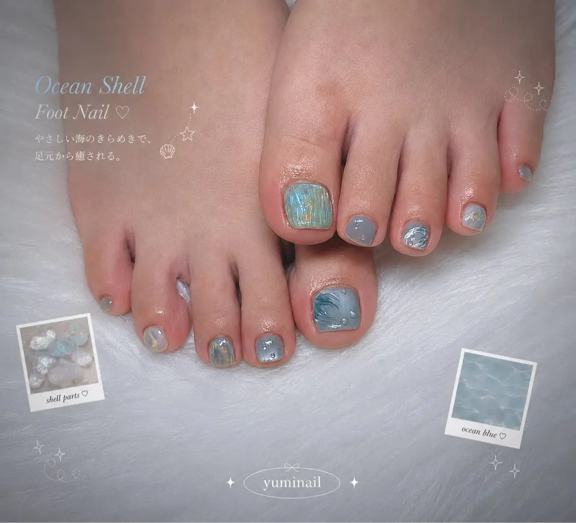ネイル フットネイル Yumi nailのネイルデザイン