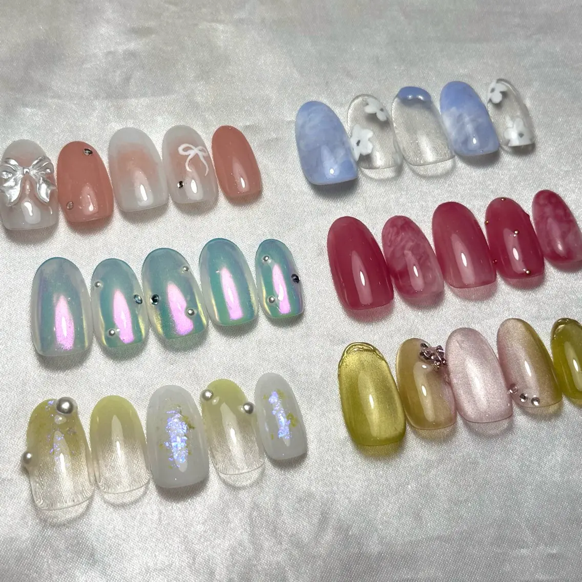 ネイル 春ネイル Ray nail natsu🎀のネイルデザイン