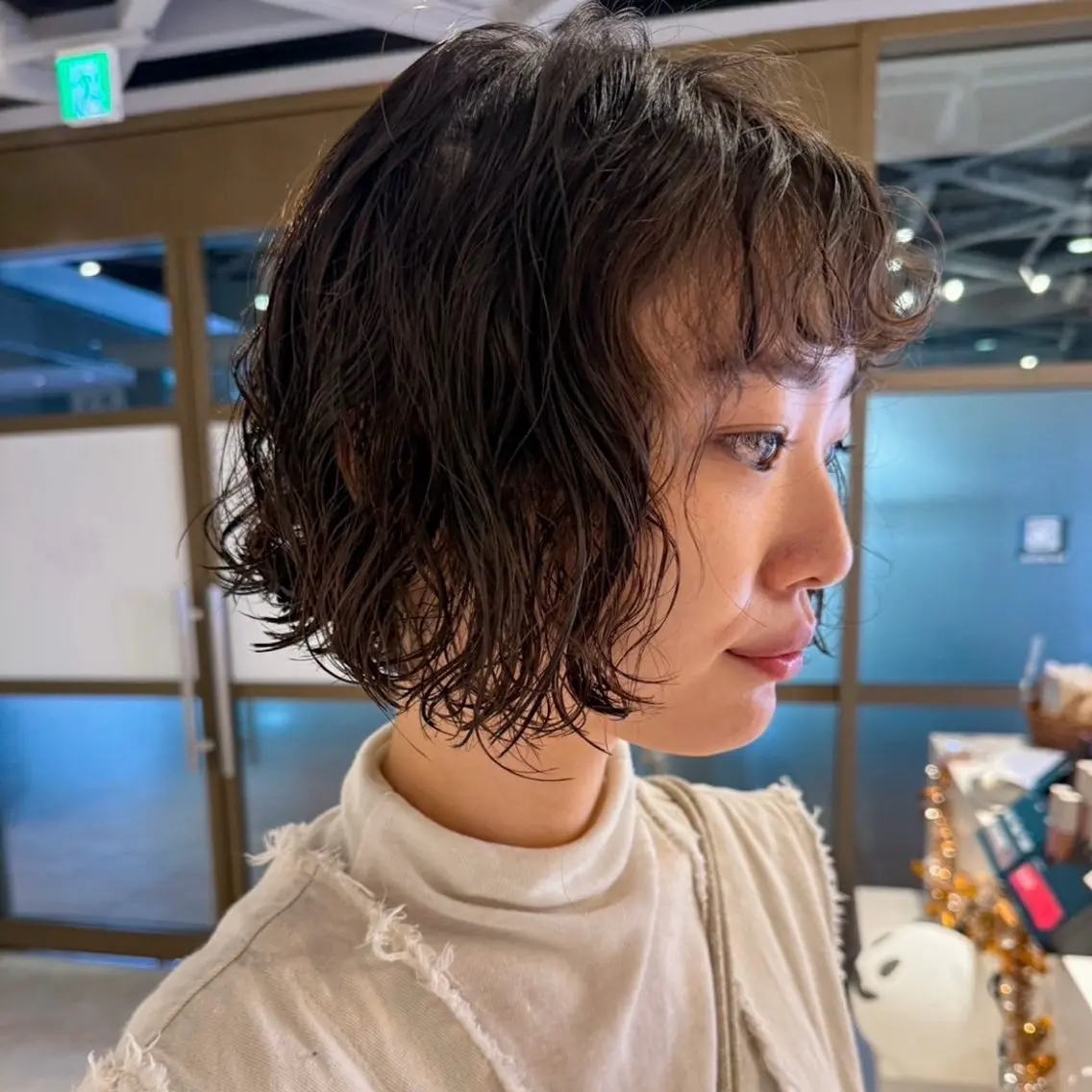 ショート ショートボブ ボブ ショートヘア BALANCE. 弥央のヘアスタイル