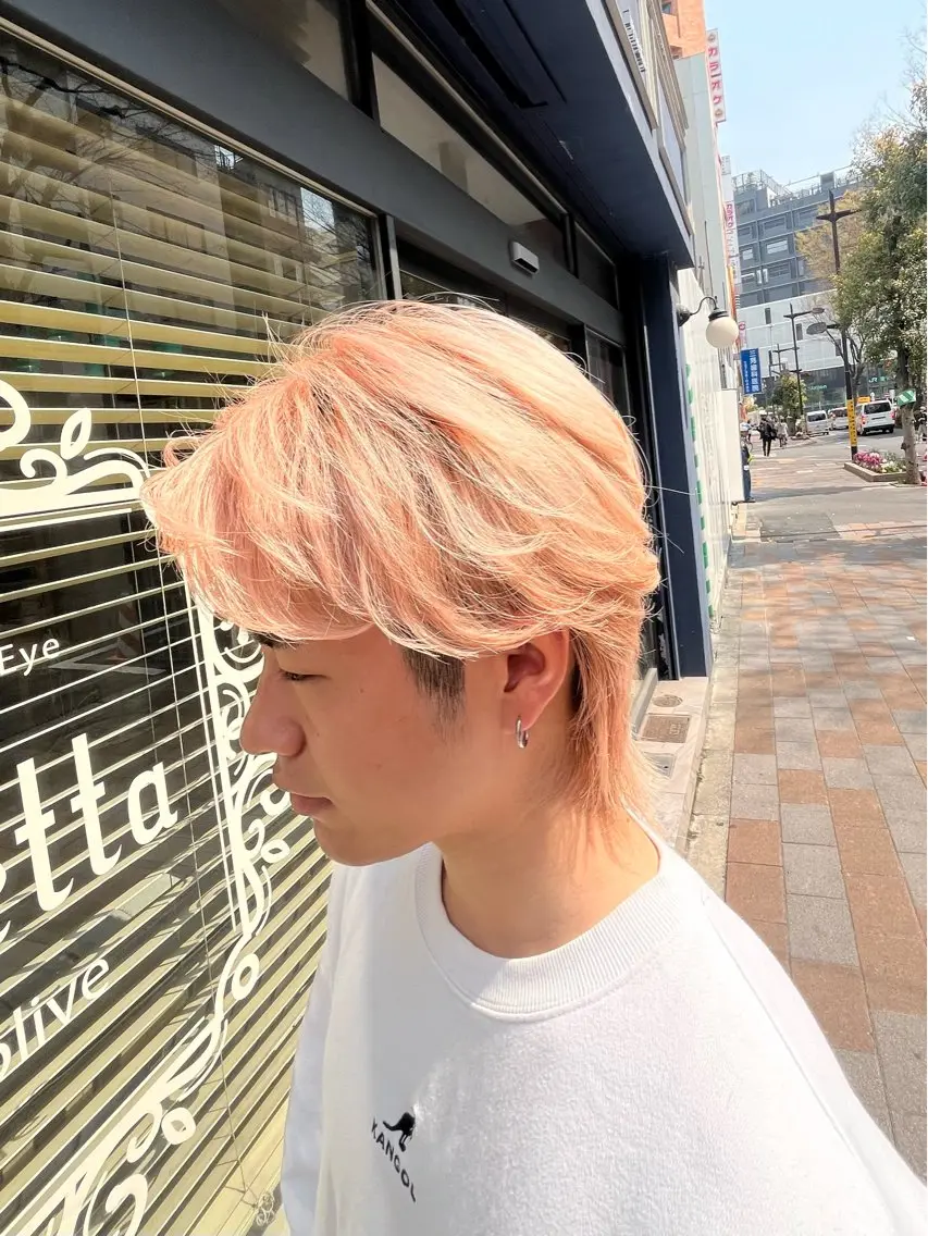 カラー メンズ カット ヘアカラー ヤシロケンタ メンズ特化のヘアスタイル