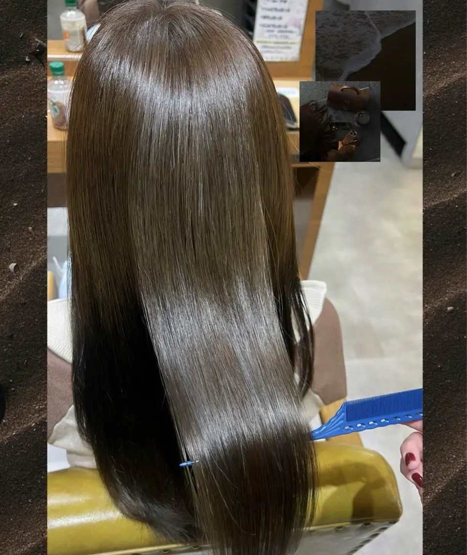 ロング カラー ブラウンカラー 髪質改善 ヘアカラー トリートメント 🌺モデル募集中🥥 𝘈𝘺𝘢𝘯𝘦のヘアスタイル