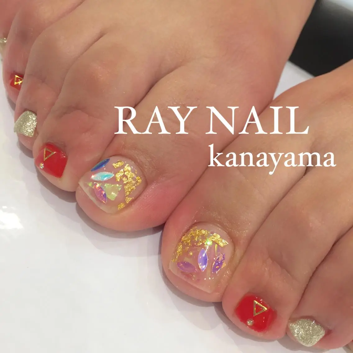 ネイル フットネイル Arowa 伊田のネイルデザイン