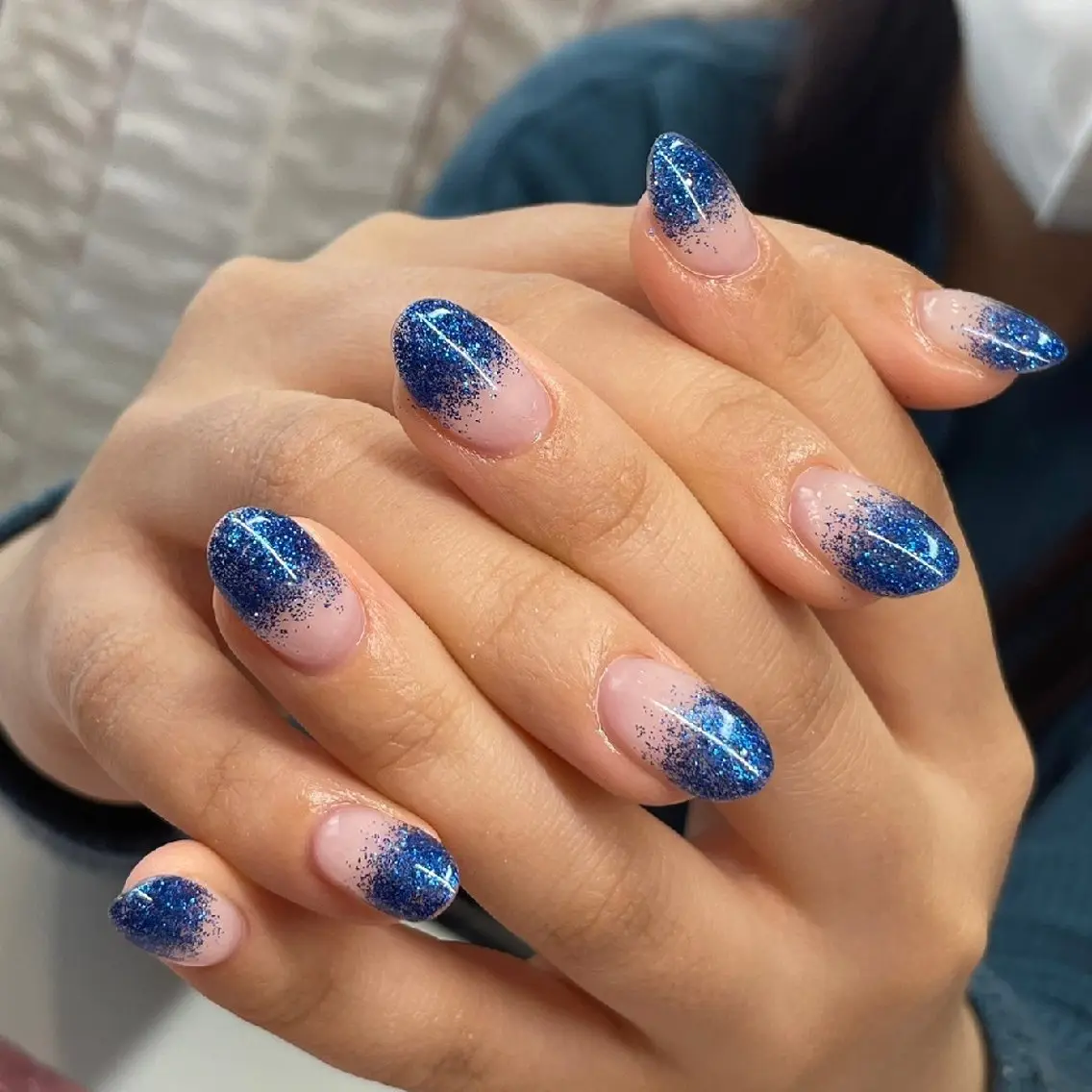 ネイル ラメ(グリッター) ワンカラーネイル 心斎橋Salon Epokkuのネイルデザイン