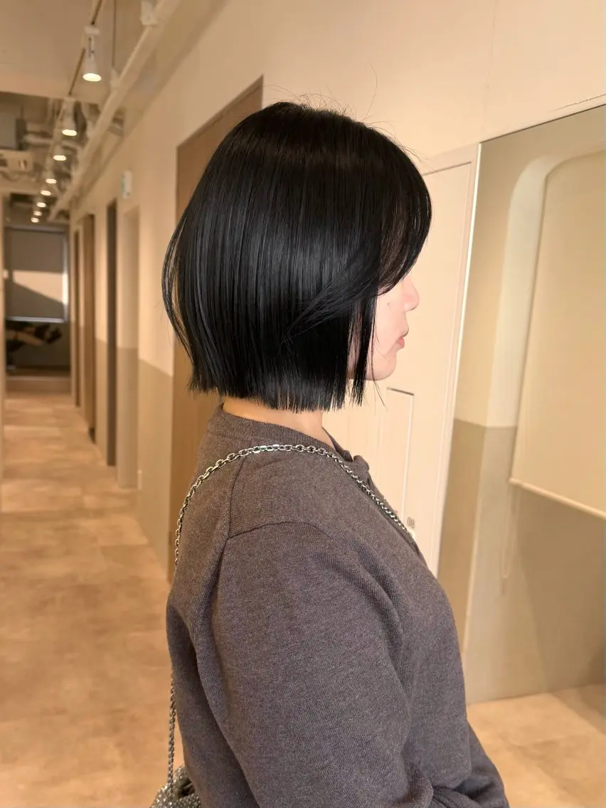 ミディアム カラー カット トリートメント SALOWIN名古屋 本山 / NAOのヘアスタイル