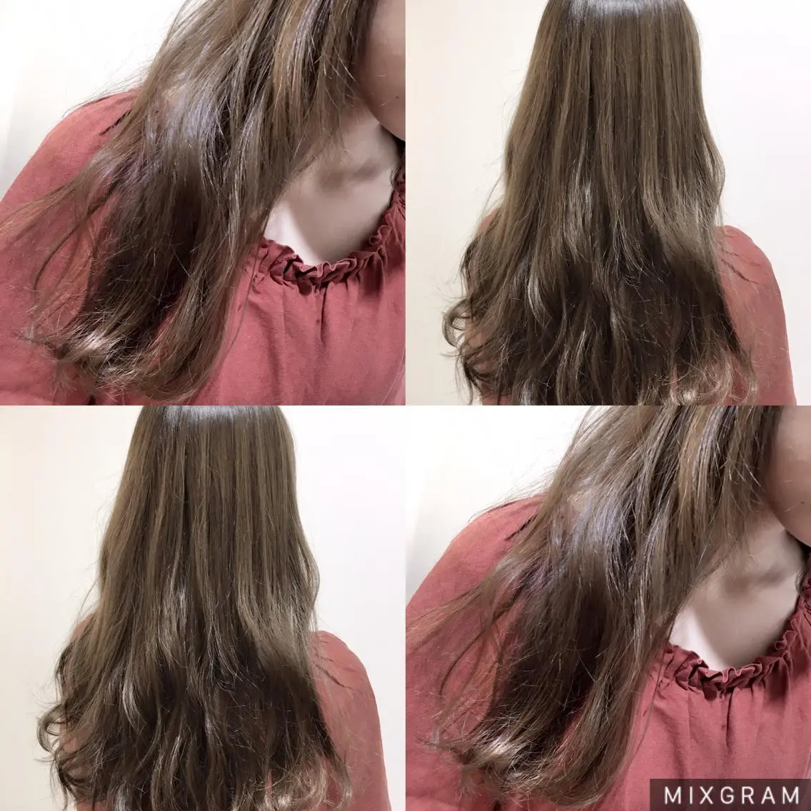 ロング カラー ブリーチ 透明感カラー ブリーチなしカラー 海外風レイヤーカット 👑店長 平松 由のヘアスタイル