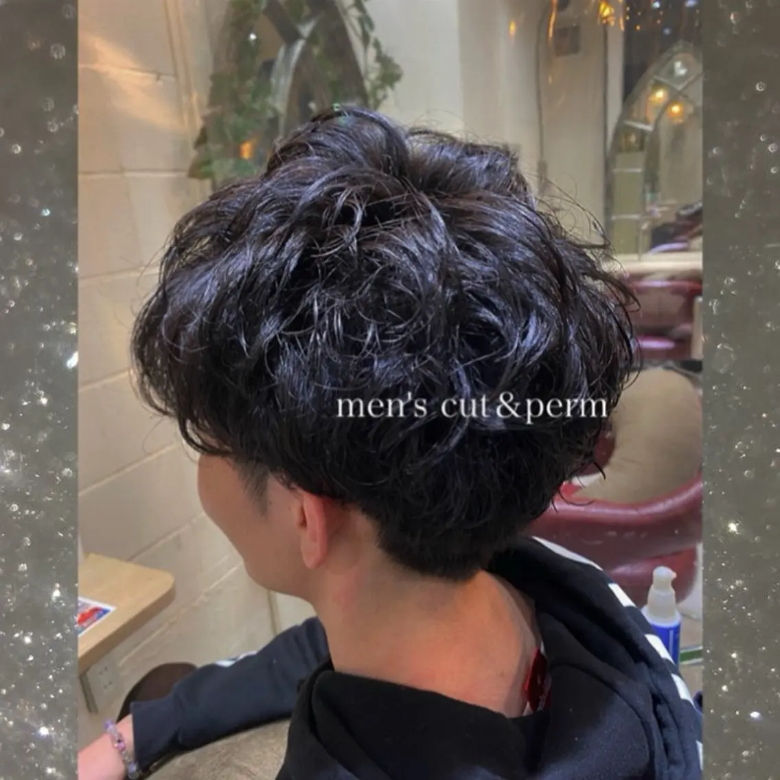 ショート パーマ メンズ カット パーマ メンズ特化🔮 笠原慧のヘアスタイル