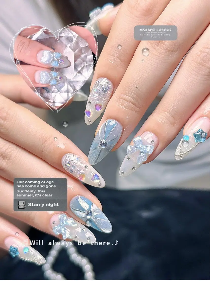 ネイル キラキラネイル マグネットネイル ぷっくりネイル 春ネイル ワンホンネイル ハンドネイル Candy Nailのネイルデザイン