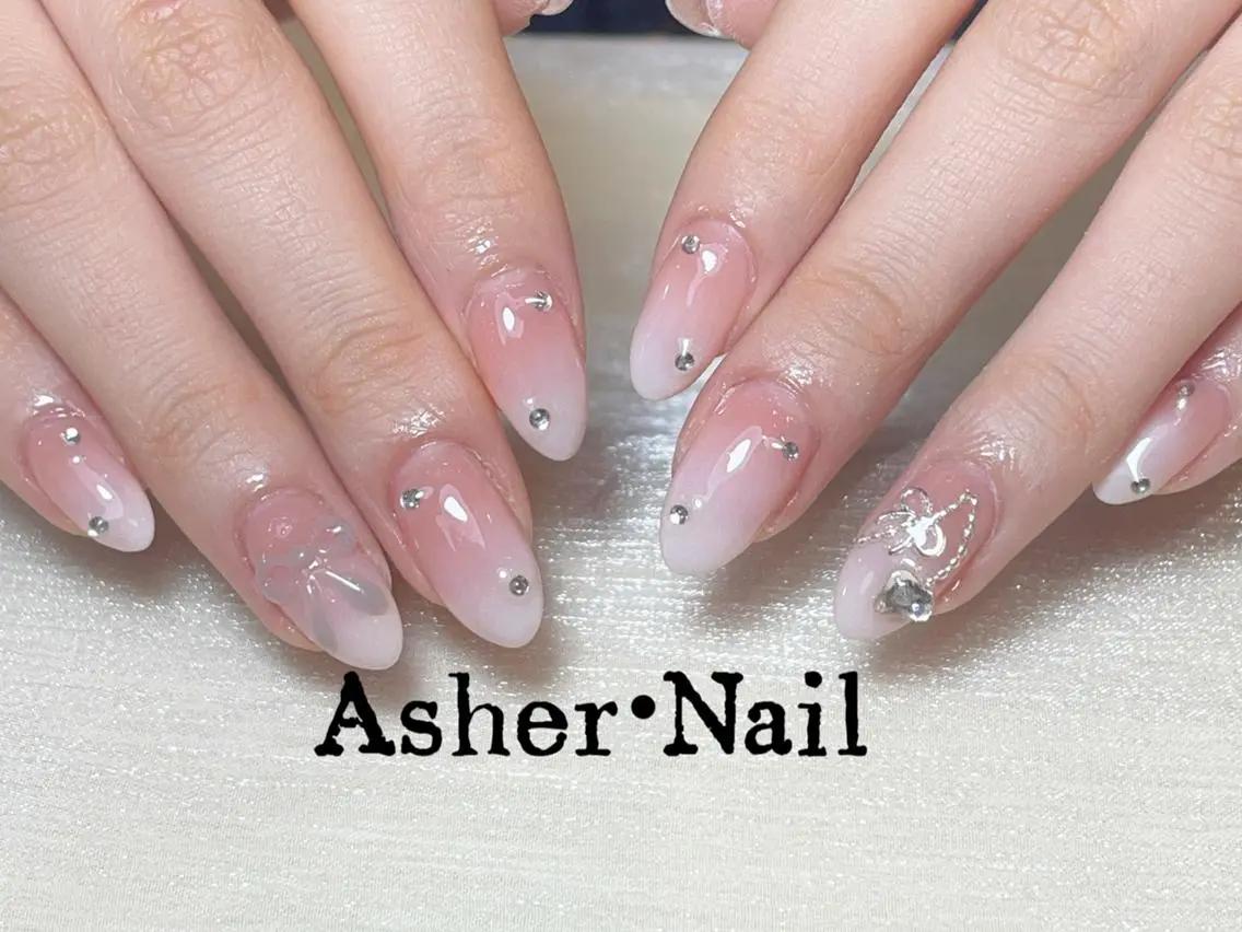 ネイル ハンドネイル ハンドケア Asher-HIKA 🌞のネイルデザイン