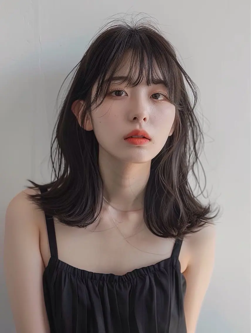セミロング カラー MODE K’ｓ西宮 JR西宮のヘアスタイル