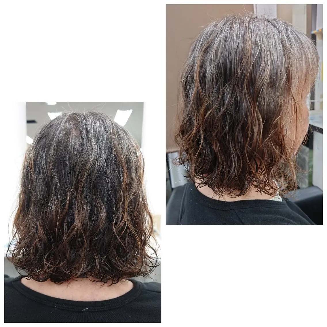 パーマ ミディアム mits 牧港店 比嘉千夏のヘアスタイル