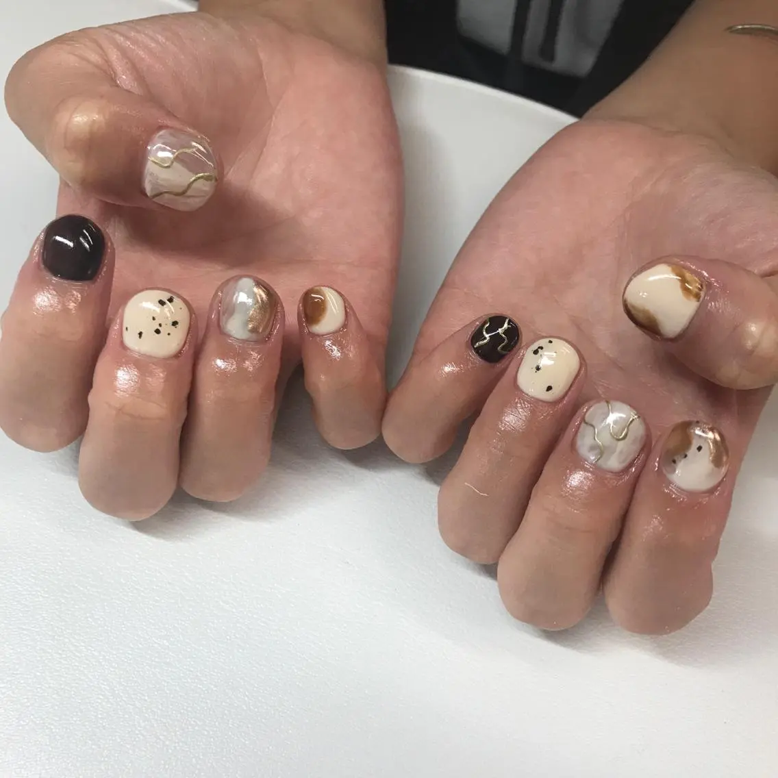 ネイル 久々 もえみのネイルデザイン