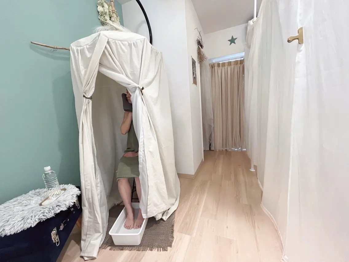 体全身美容!ハーブテントで滝汗を!の写真