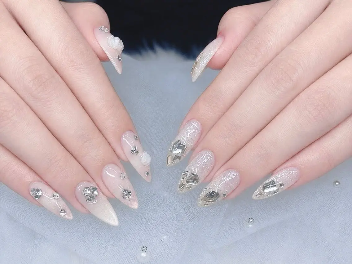 ネイル ジェルネイル 韓国ネイル 持ち込み ワンホンネイル ハンドネイル GOHOUBI Nail 心斎橋店のネイルデザイン