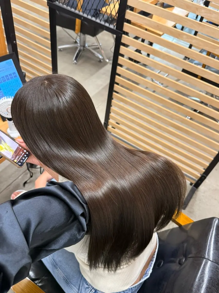 【5月限定🎏】 メンテナンスカット💇♀️➕透明感カラー🩵の写真