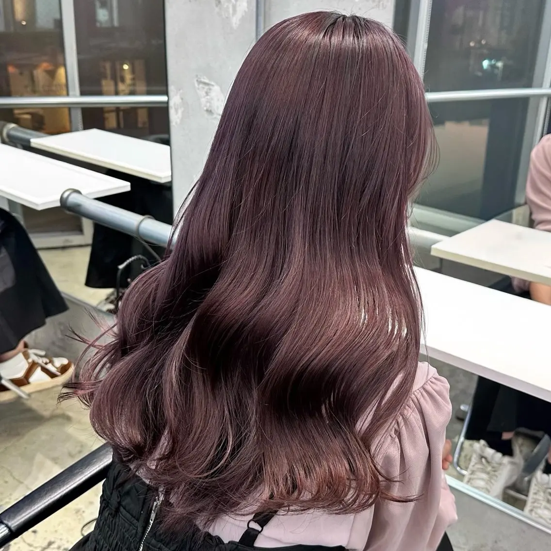 セミロング カラー ヘアアレンジ カット ヘアカラー トリートメント 🎀モテ暖色× エクステ🎀あかりのヘアスタイル