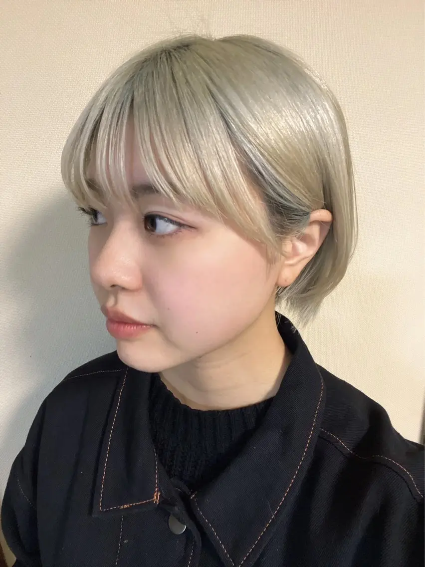 ショート カラー カット ヘアカラー トリートメント mai / linoah˚✧のヘアスタイル