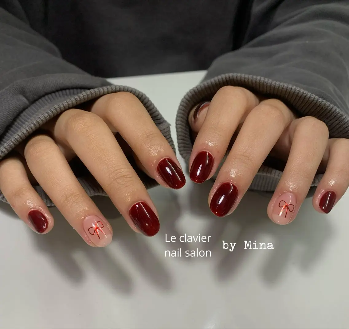 ネイル アートネイル 長さ出し ジェルネイル パラジェル スカルプネイル ハンドネイル ハンドケア Mina Nailのネイルデザイン