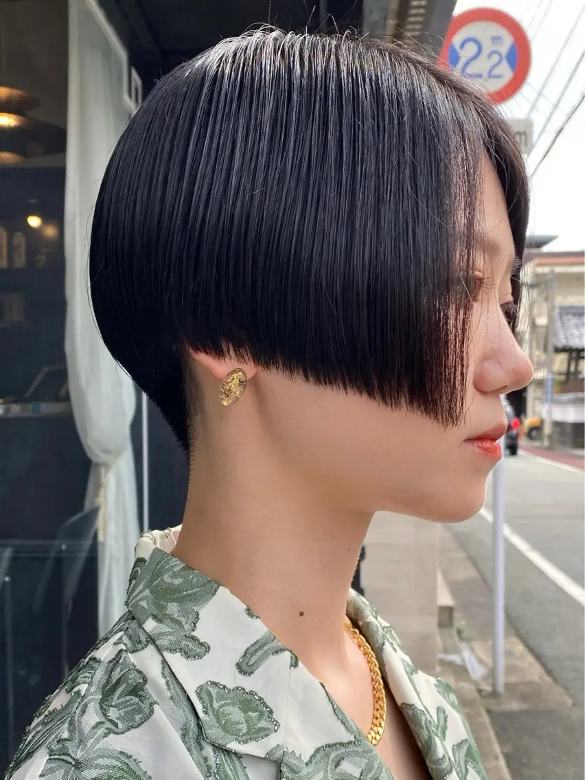 ショート ショートヘア comeghead 琴音のヘアスタイル