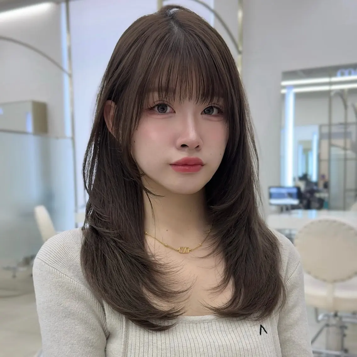 ミディアム ⚪️ミディアム×ハイ トーンCOA佐藤壮真のヘアスタイル