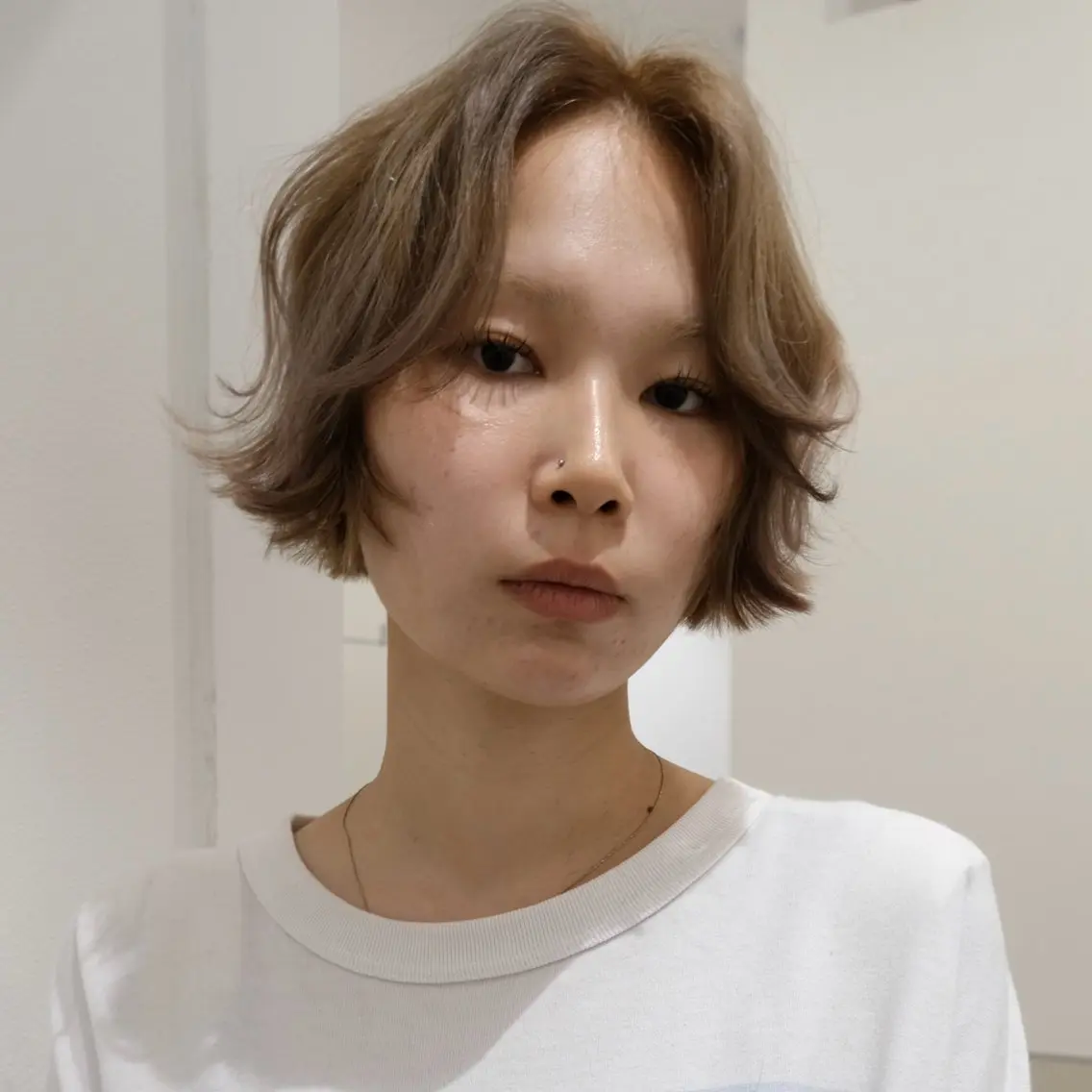 ショート カラー パーマ ヘアアレンジ ブリーチ/カラー /パーマ/MIKUのヘアスタイル