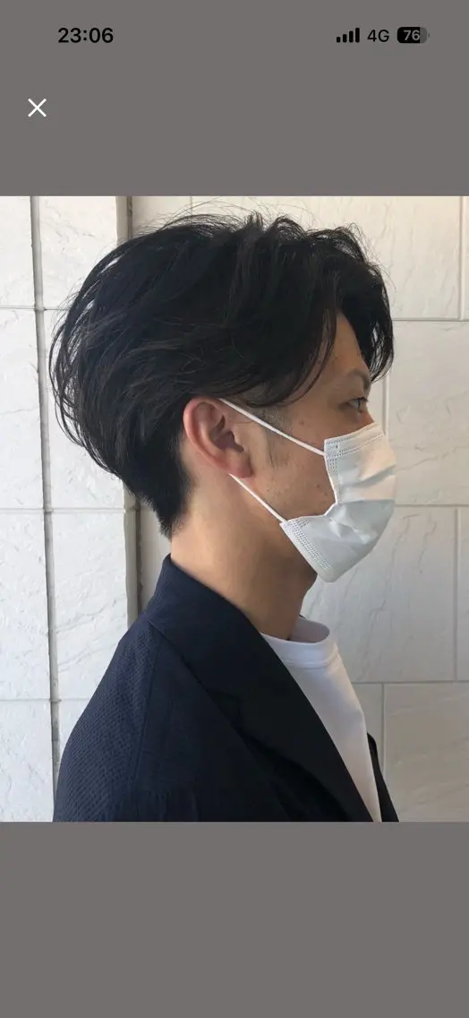 メンズ HANABUSA金田 恭平のヘアスタイル