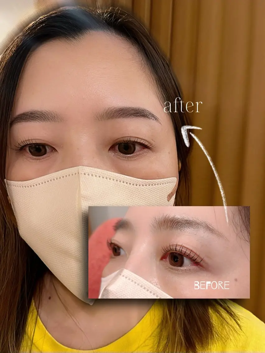 まつ毛パーマ×眉毛Waxの写真