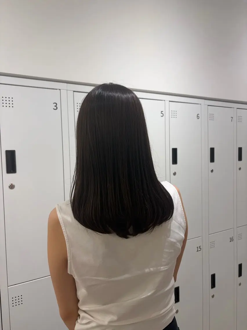 カラー ヘアカラー 松本 ゆらのヘアスタイル