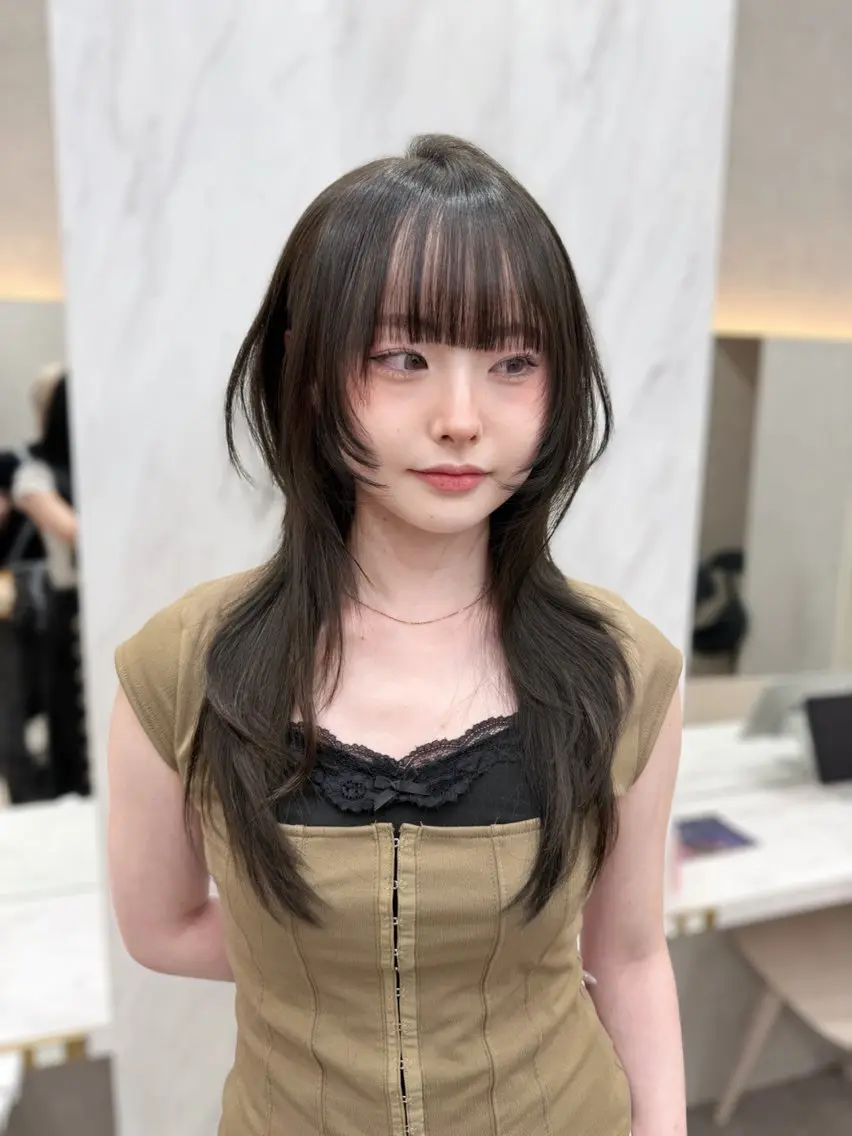 【ハッシュカットメニュー☆*。】　ハッシュカット＋トリートメント＋スタイリング　¥5000の写真