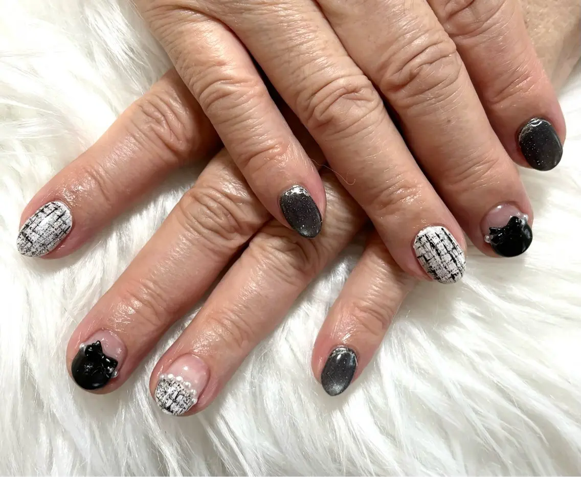 ネイル ハンドネイル nail salon HIRUKANAのネイルデザイン