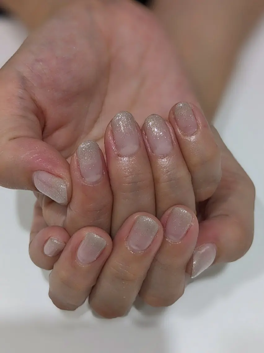 ネイル ラメ(グリッター) abbie mibeのネイルデザイン