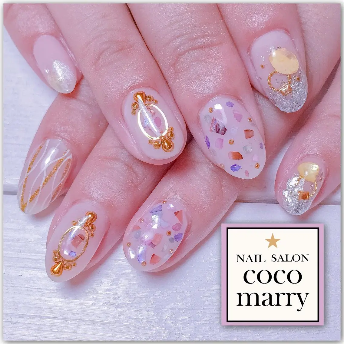 ネイル coco marry のネイルデザイン