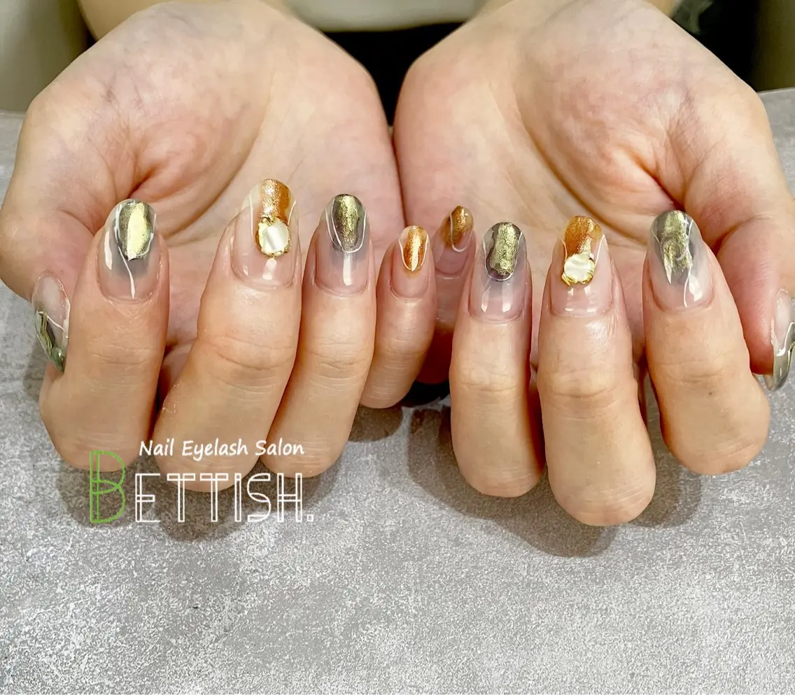 ネイル ニュアンスネイル ハンドネイル BETTISH. KUMIKO☺︎︎のネイルデザイン