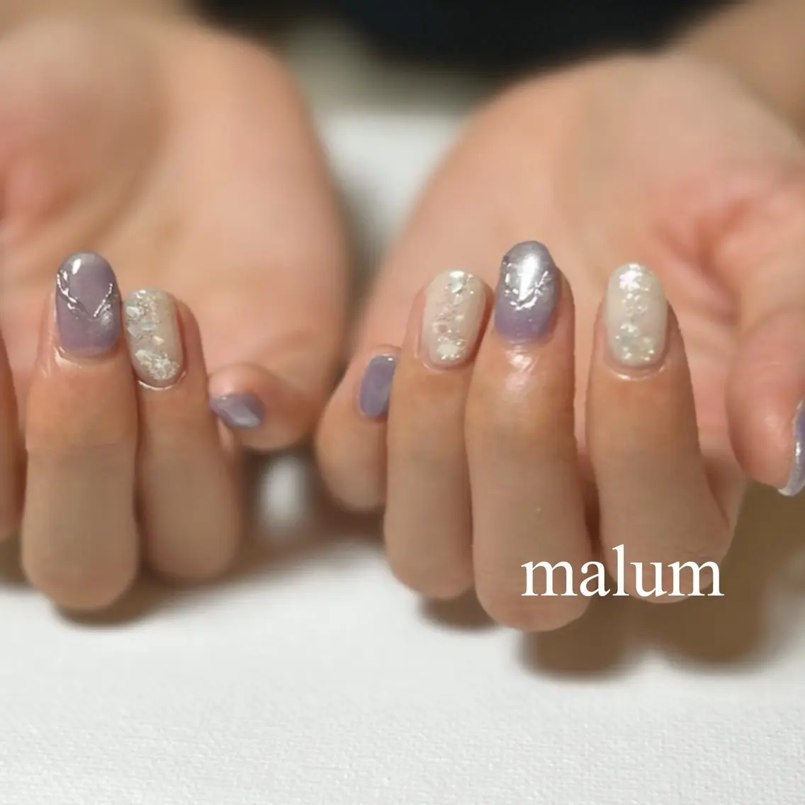 ネイル ハンドネイル malum nailのネイルデザイン