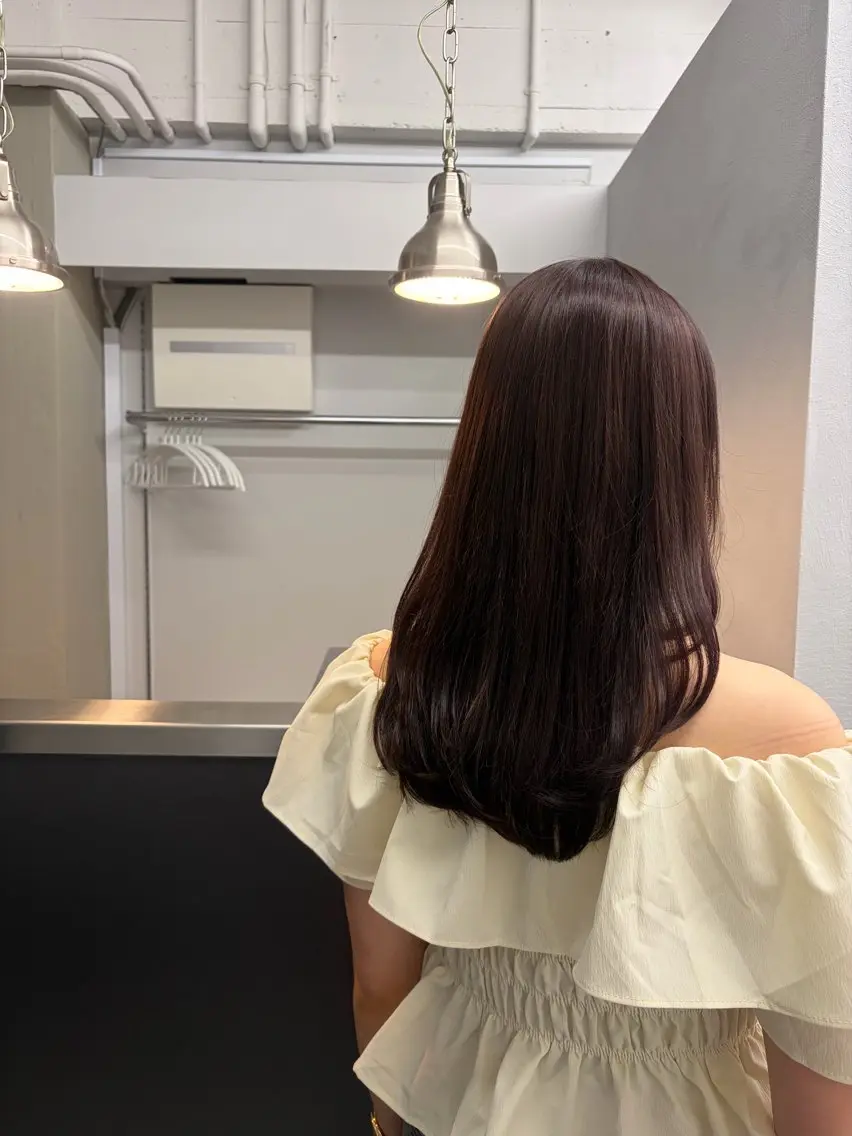 ロング ヘアカラー トリートメント Rhapsody cocomiのヘアスタイル