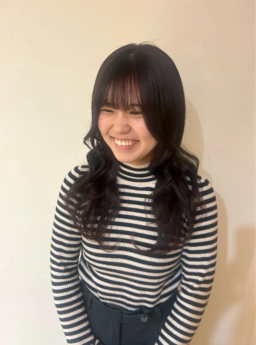 カラー 鈴木 美紅のヘアスタイル