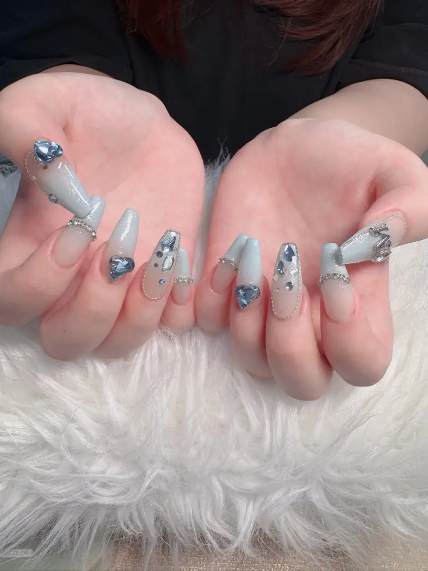 ネイル アートネイル 成人式 ジェルネイル ニュアンスネイル 夏ネイル ハンドネイル neco H.babynailのネイルデザイン