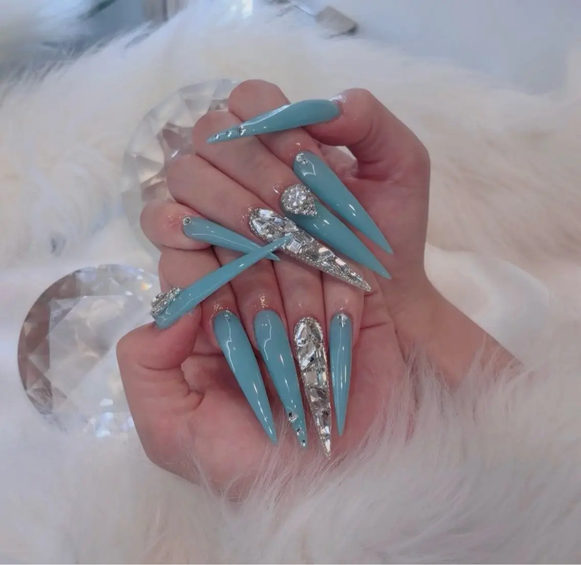 ネイル アートネイル 韓国ネイル 持ち込み ワンホンネイル ハンドネイル Lenie Nail Salonのネイルデザイン