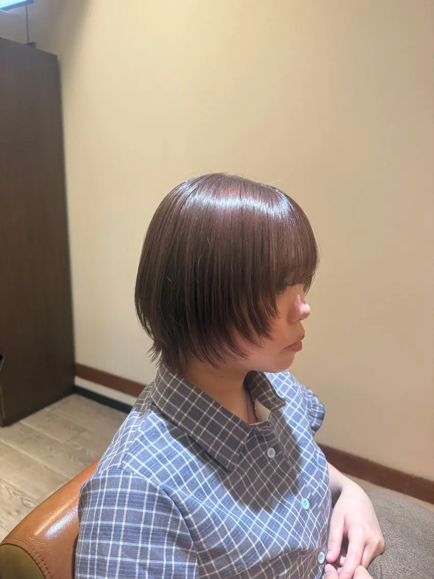 ショート 木元 恵実のヘアスタイル