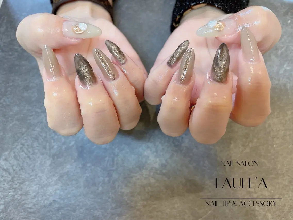 ネイル ハンドネイル nailsalon Laule'aのネイルデザイン