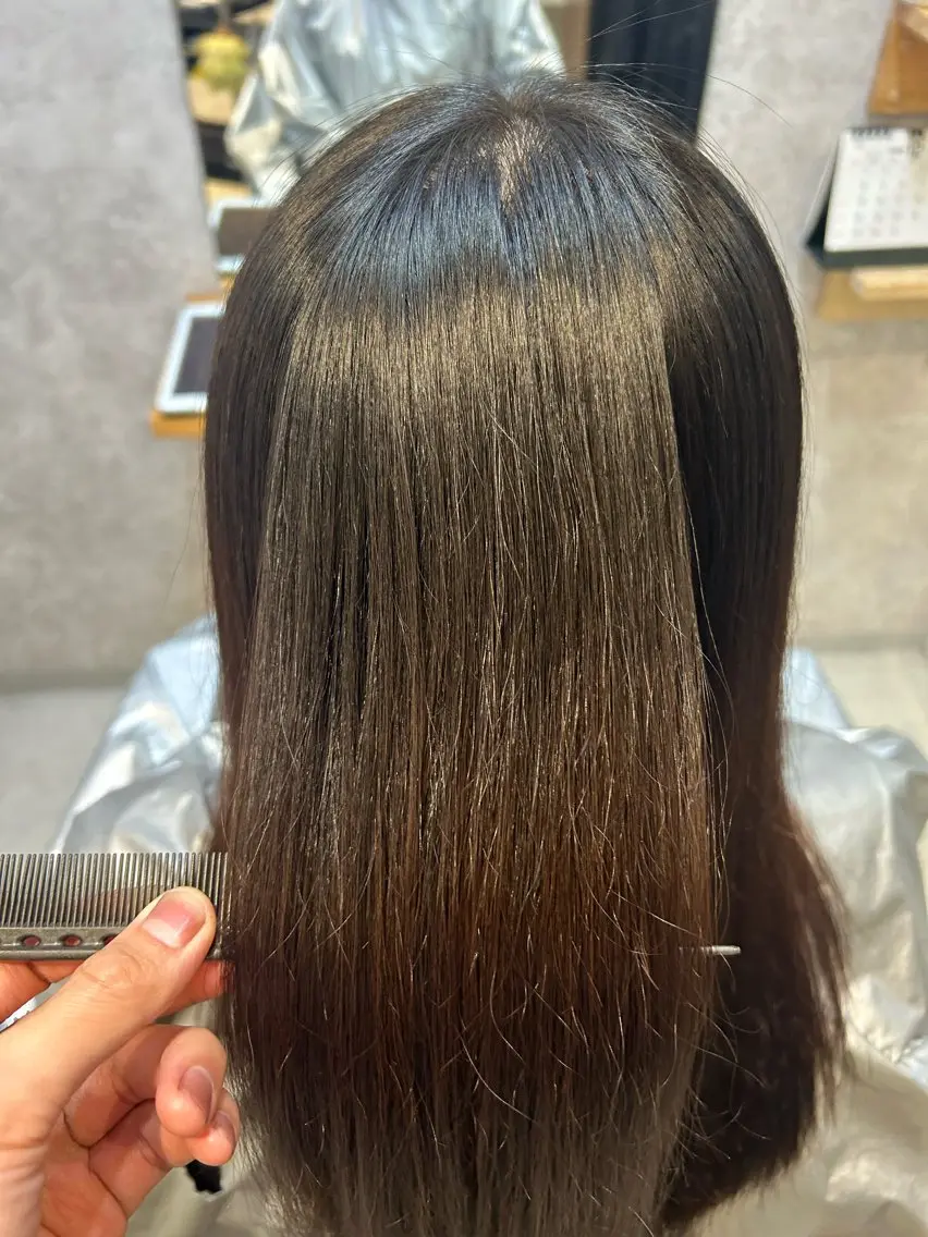 ロング 縮毛矯正 縮毛矯正 トリートメント ✨髪質改善✨ 壱成✂️のヘアスタイル