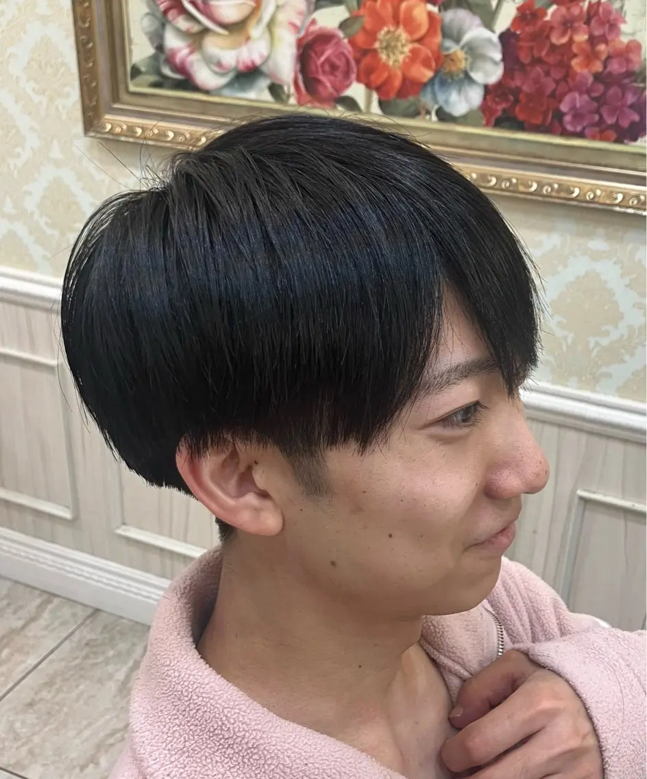 ショート メンズ マッシュ Tink 橋本 青空のヘアスタイル