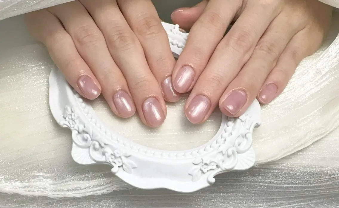 ネイル ハンドネイル Yuka 長さ出し&デザインのネイルデザイン