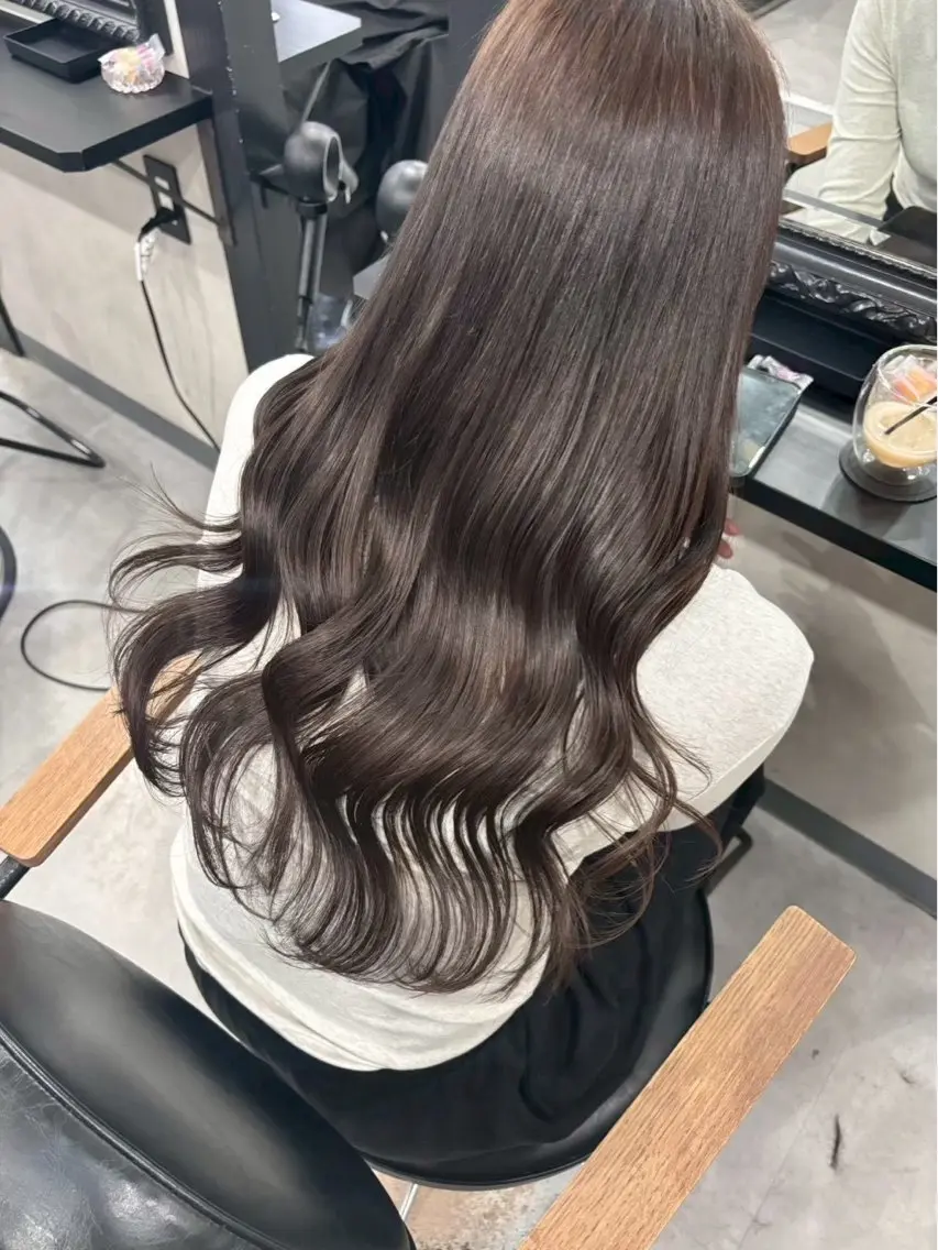 ロング カラー あさひ 🤍🎀のヘアスタイル