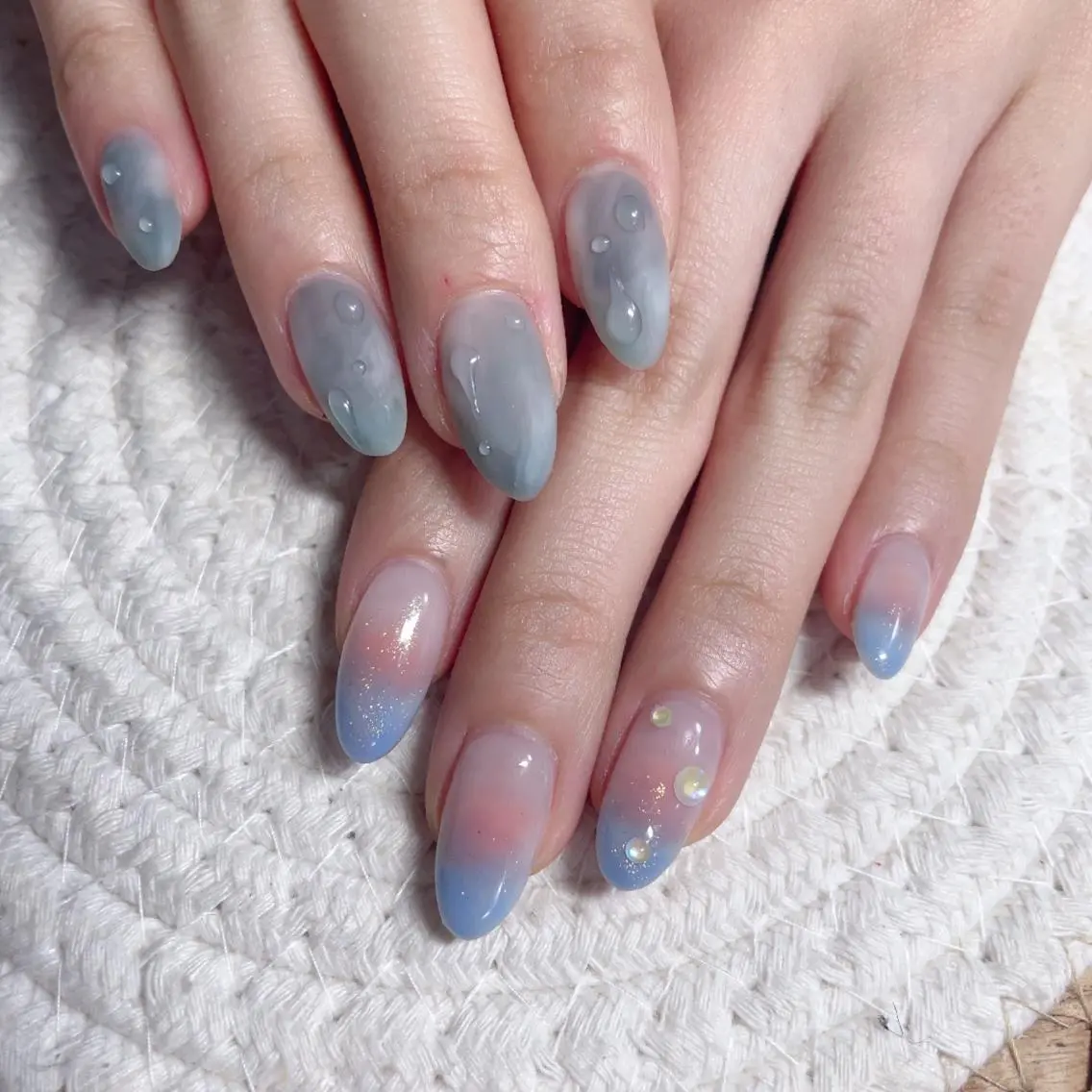 ネイル ハンドネイル M 🌷Nail 長さだし専門店のネイルデザイン
