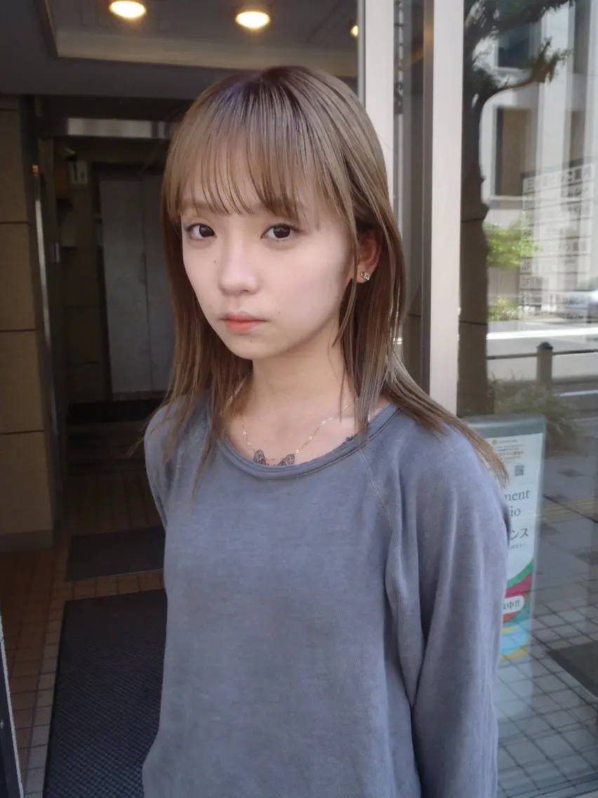 ミディアム 梅田美容室/ リョウスケニシオカのヘアスタイル